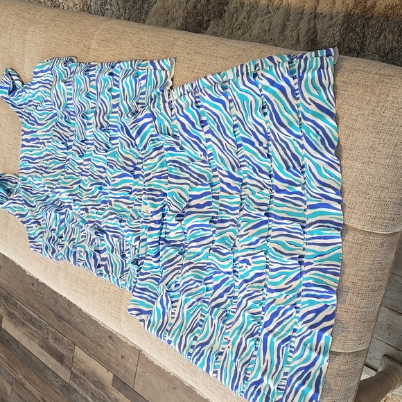 LuLu-B Ruffled Zebra Print Skort - Picture 10 of 13